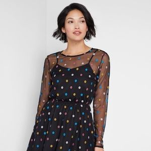 ModCloth Dazzle Do It  Polka Dot Dress